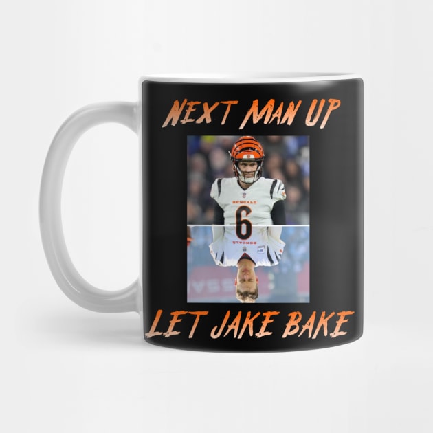 Jake Browning Bengals "Let Jake Bake" Shirt by ShirtsThatGoStupidHard